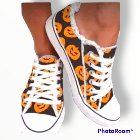 Pumpkin Sneakers