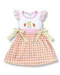 Bunny Gingham & Stripes Dress