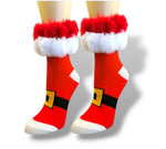 Santa Fur Trim Socks