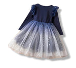 Midnight Blue Tulle Dress