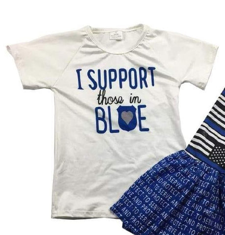Support The Blue Shirt *Clearance