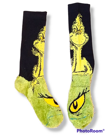 Adult Grinch Socks